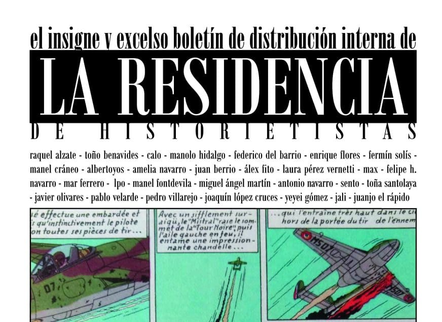 Llega la La Residencia de Historietistas
