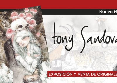 Exposición de Tony Sandoval